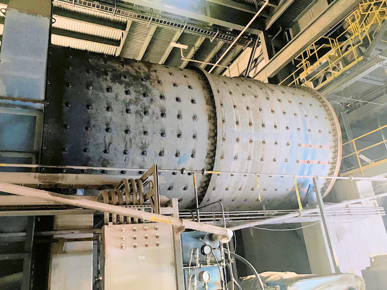 Used Svedala 15' W X 29' L Ball Mill With 3750 Hp Motor)